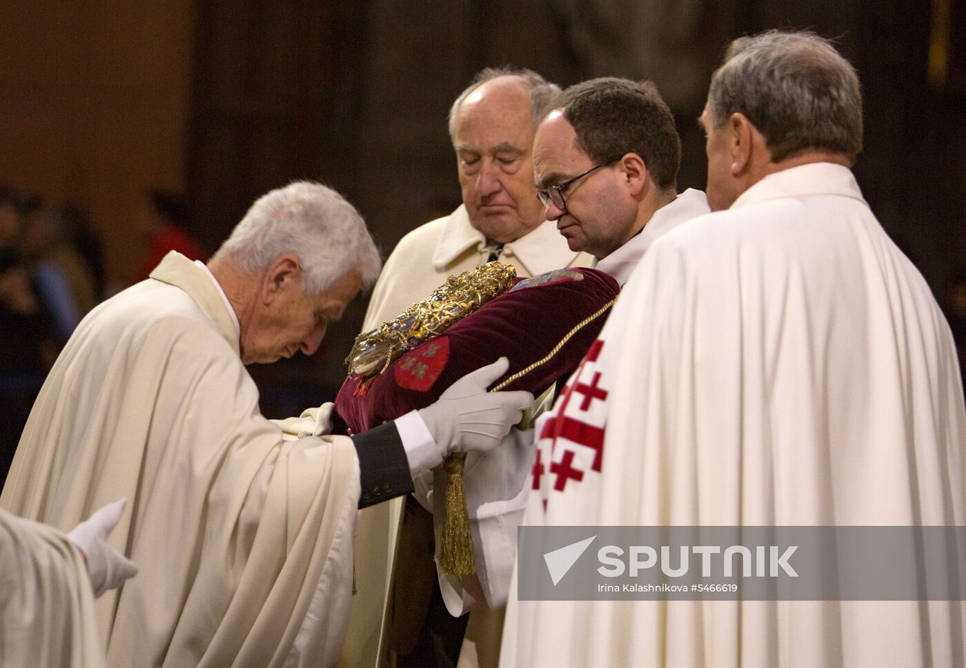 Catholic Good Friday in Paris