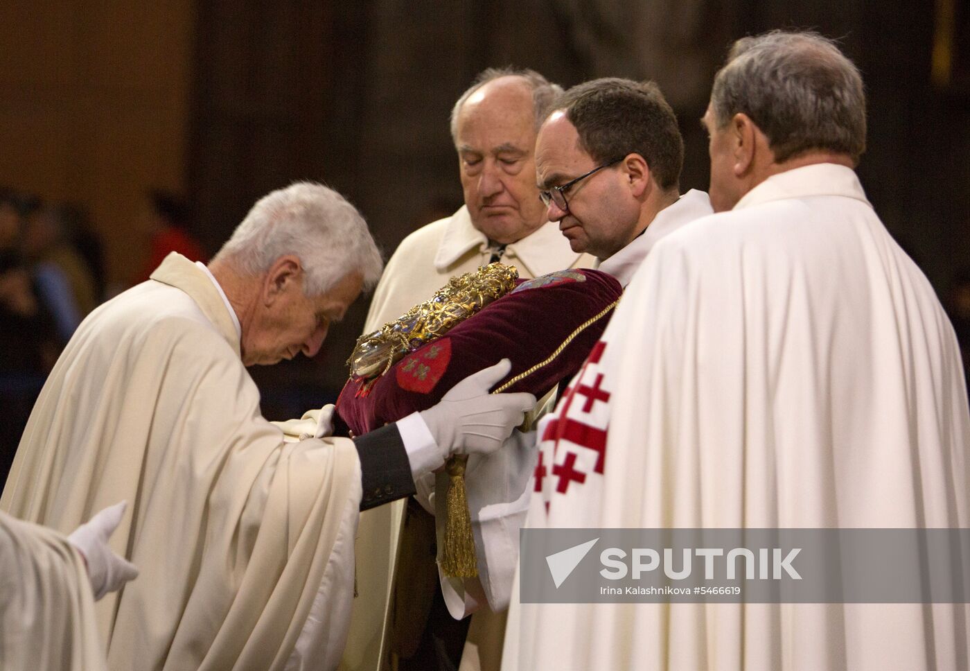 Catholic Good Friday in Paris