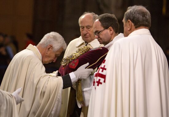 Catholic Good Friday in Paris