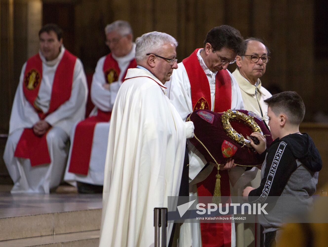 Catholic Good Friday in Paris