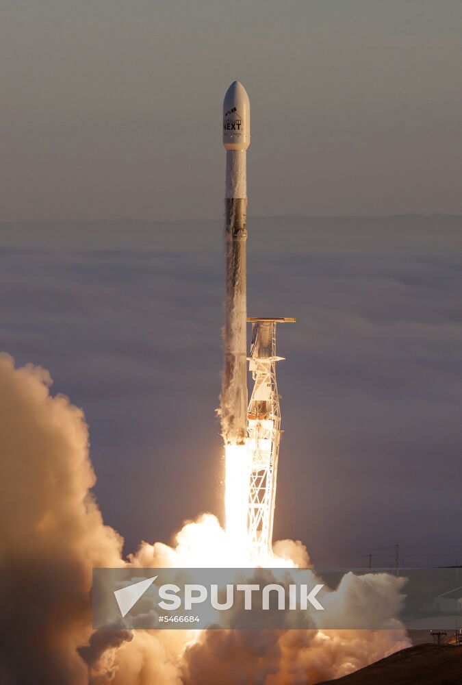 SpaceX launches Falcon 9 rocket with Iridium NEXT satellites