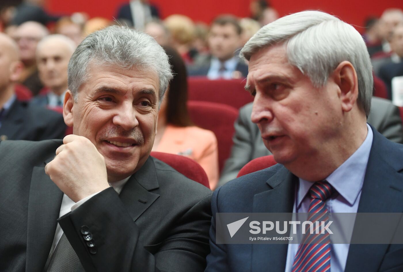 Comminist Party holds joint meeting of its Central Committee and Control Review Commission.