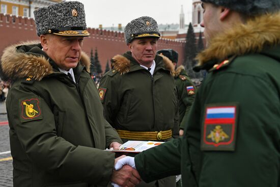 Moscow Higher Combined Arms Command School holds graduation ceremony