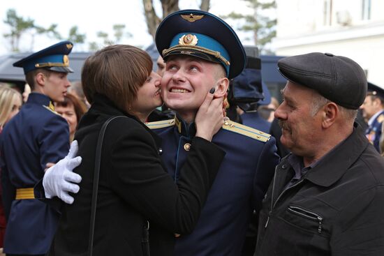 Krasnodar Higher Military Aviation School holds graduation ceremony