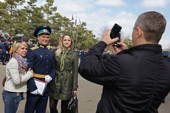 Krasnodar Higher Military Aviation School holds graduation ceremony