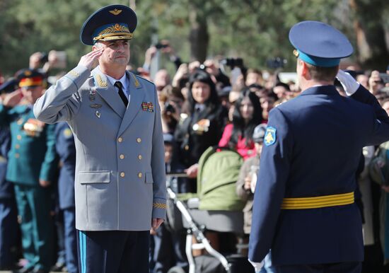 Krasnodar Higher Military Aviation School holds graduation ceremony