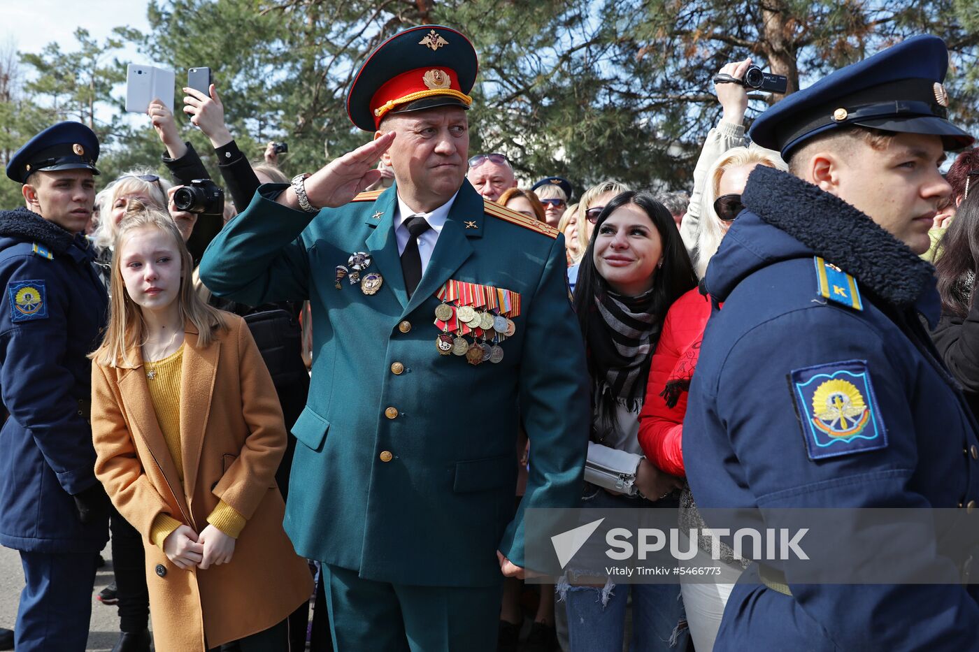 Krasnodar Higher Military Aviation School holds graduation ceremony