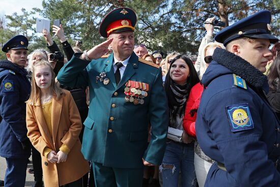 Krasnodar Higher Military Aviation School holds graduation ceremony
