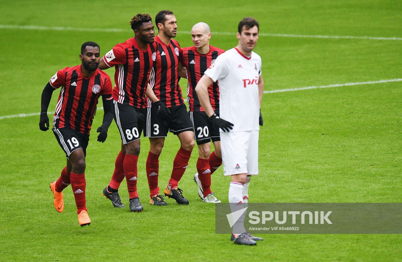 Russian Football Premier League. Amkar vs. Lokomotiv
