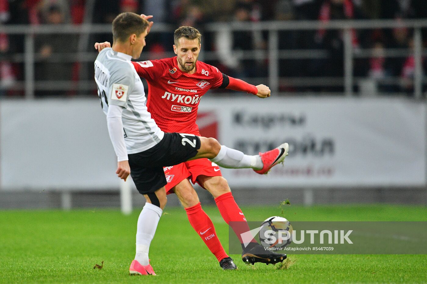 Russian Football Premier League. Spartak vs. Tosno
