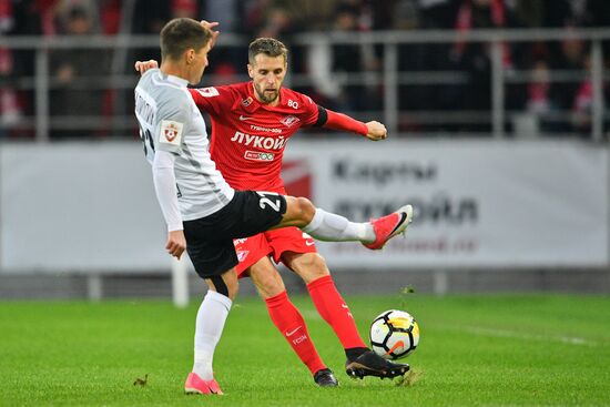 Russian Football Premier League. Spartak vs. Tosno
