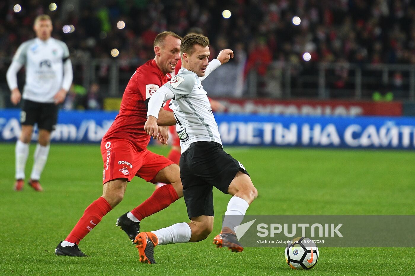 Russian Football Premier League. Spartak vs. Tosno