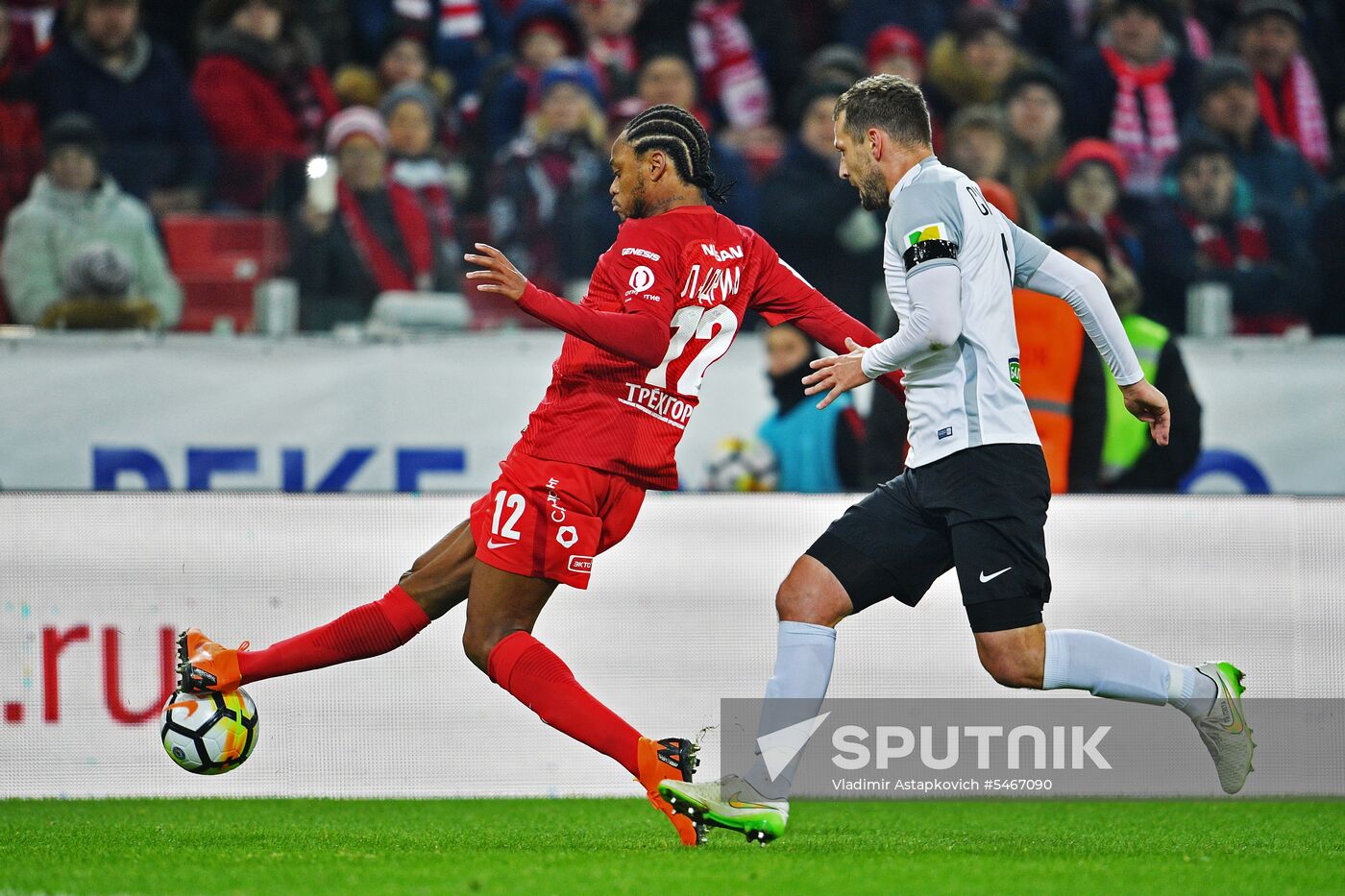 Russian Football Premier League. Spartak vs. Tosno