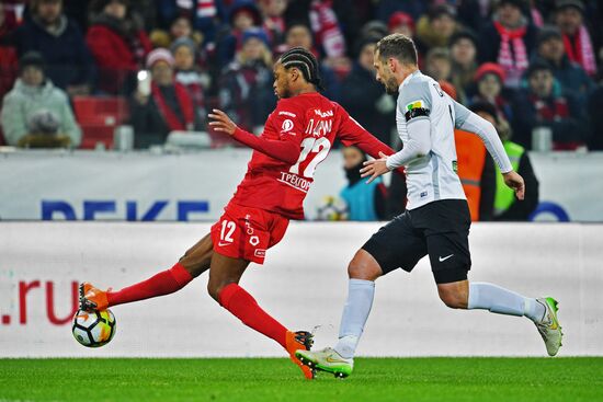 Russian Football Premier League. Spartak vs. Tosno