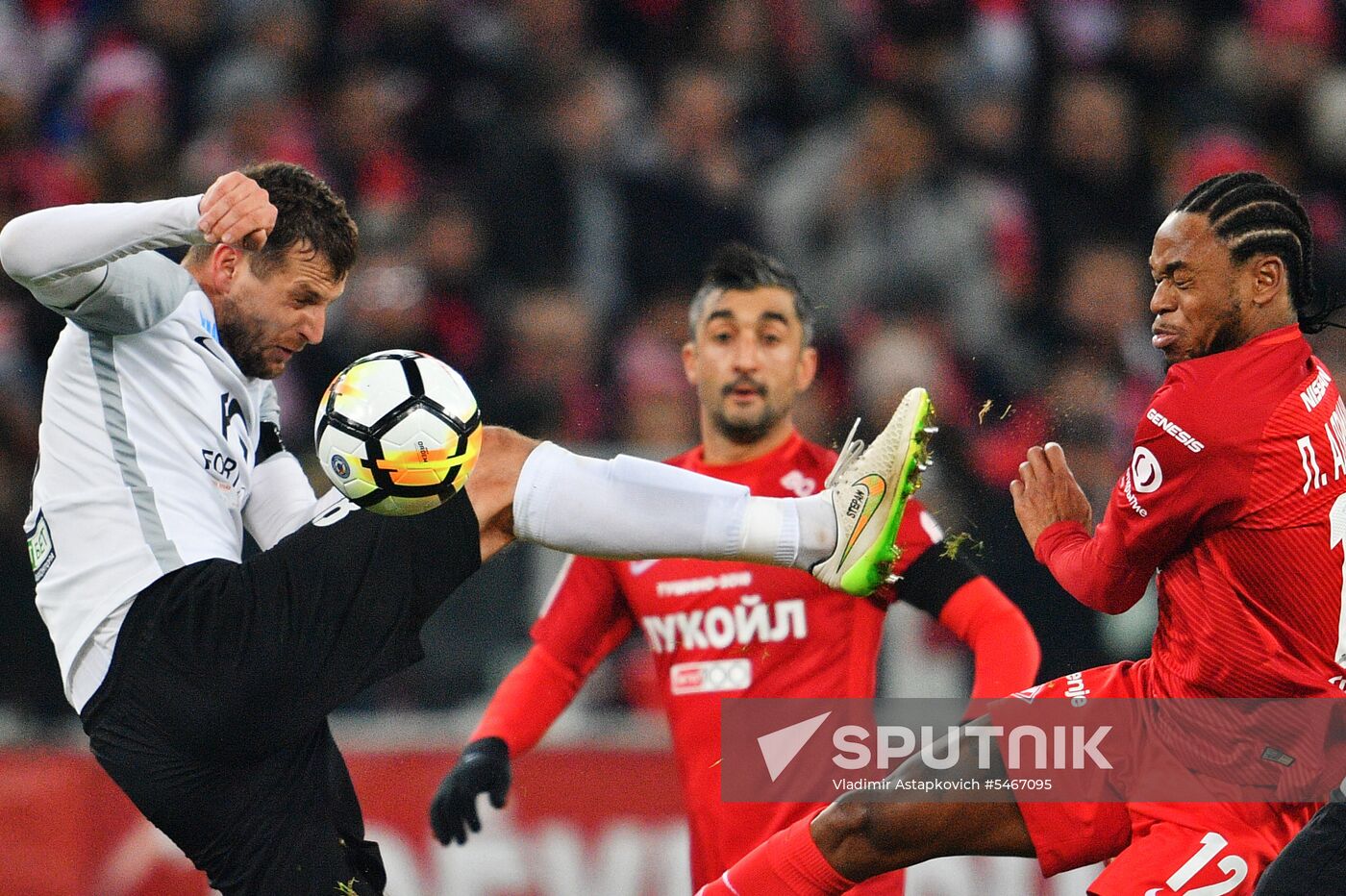Russian Football Premier League. Spartak vs. Tosno