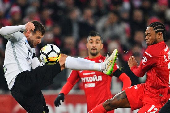 Russian Football Premier League. Spartak vs. Tosno