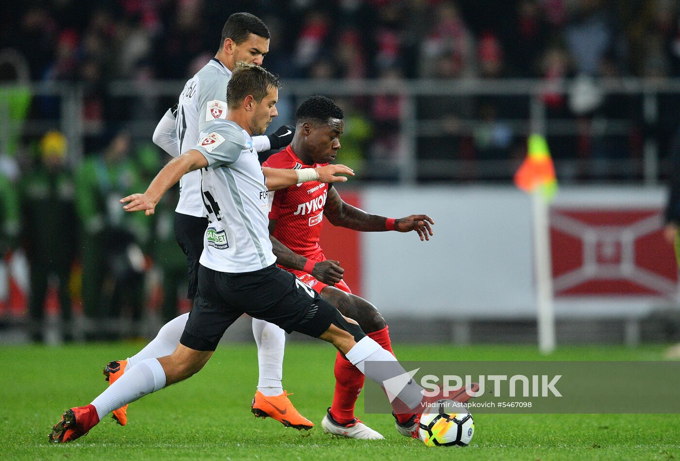 Russian Football Premier League. Spartak vs. Tosno