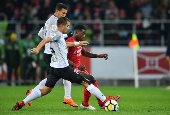 Russian Football Premier League. Spartak vs. Tosno