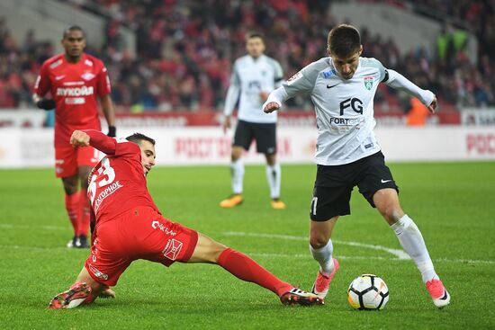 Russian Football Premier League. Spartak vs. Tosno