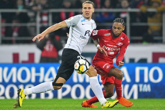 Russian Football Premier League. Spartak vs. Tosno