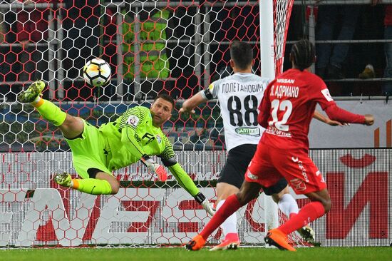 Russian Football Premier League. Spartak vs. Tosno