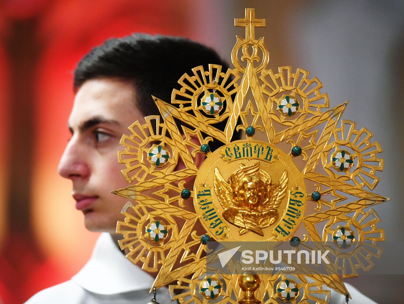 Catholic Easter celebrated in Moscow