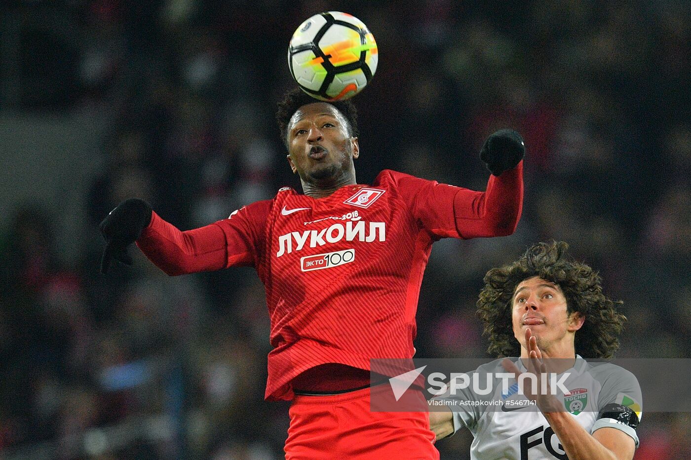 Russian Football Premier League. Spartak vs. Tosno