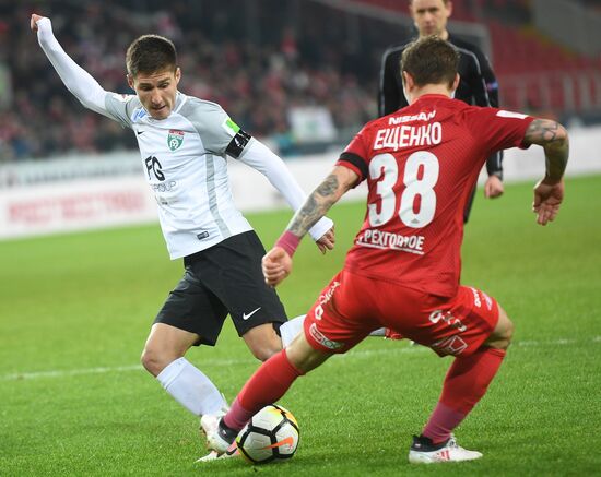 Russian Football Premier League. Spartak vs. Tosno