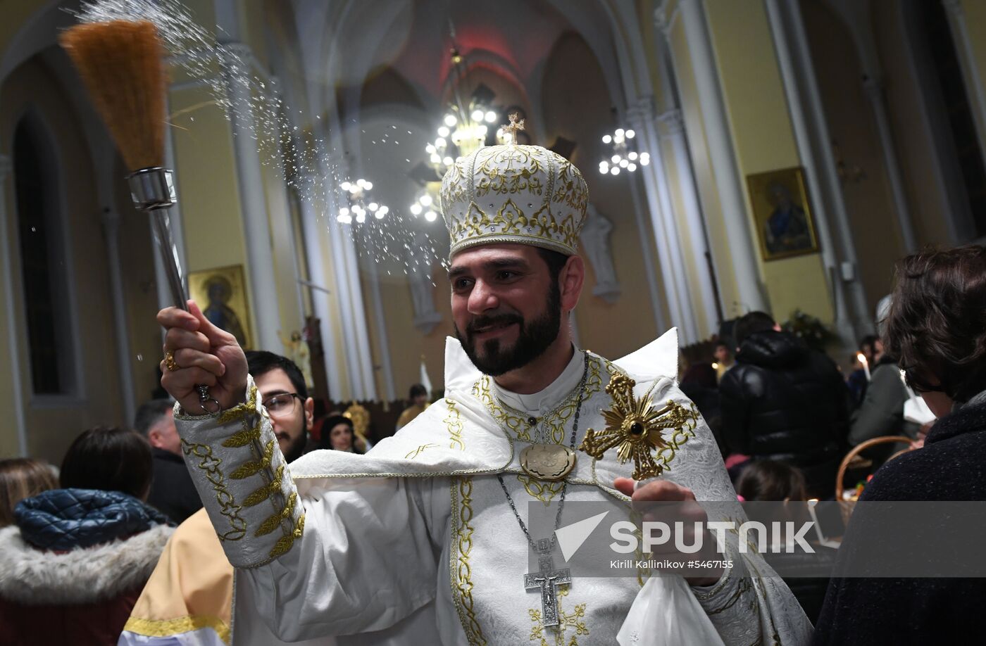 Catholic Easter celebrated in Moscow