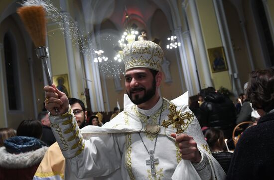 Catholic Easter celebrated in Moscow