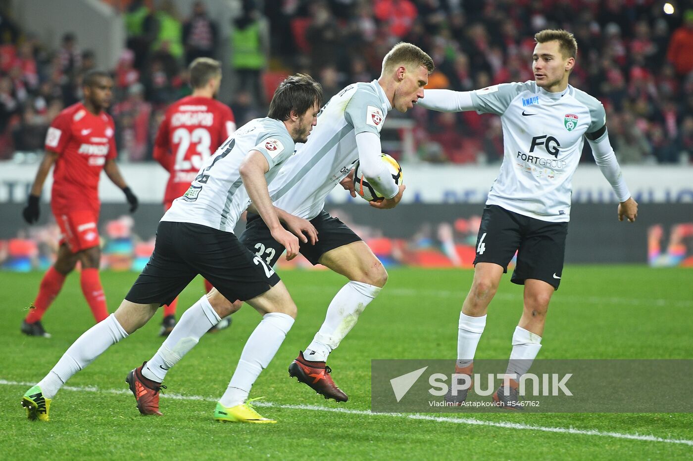 Russian Football Premier League. Spartak vs. Tosno