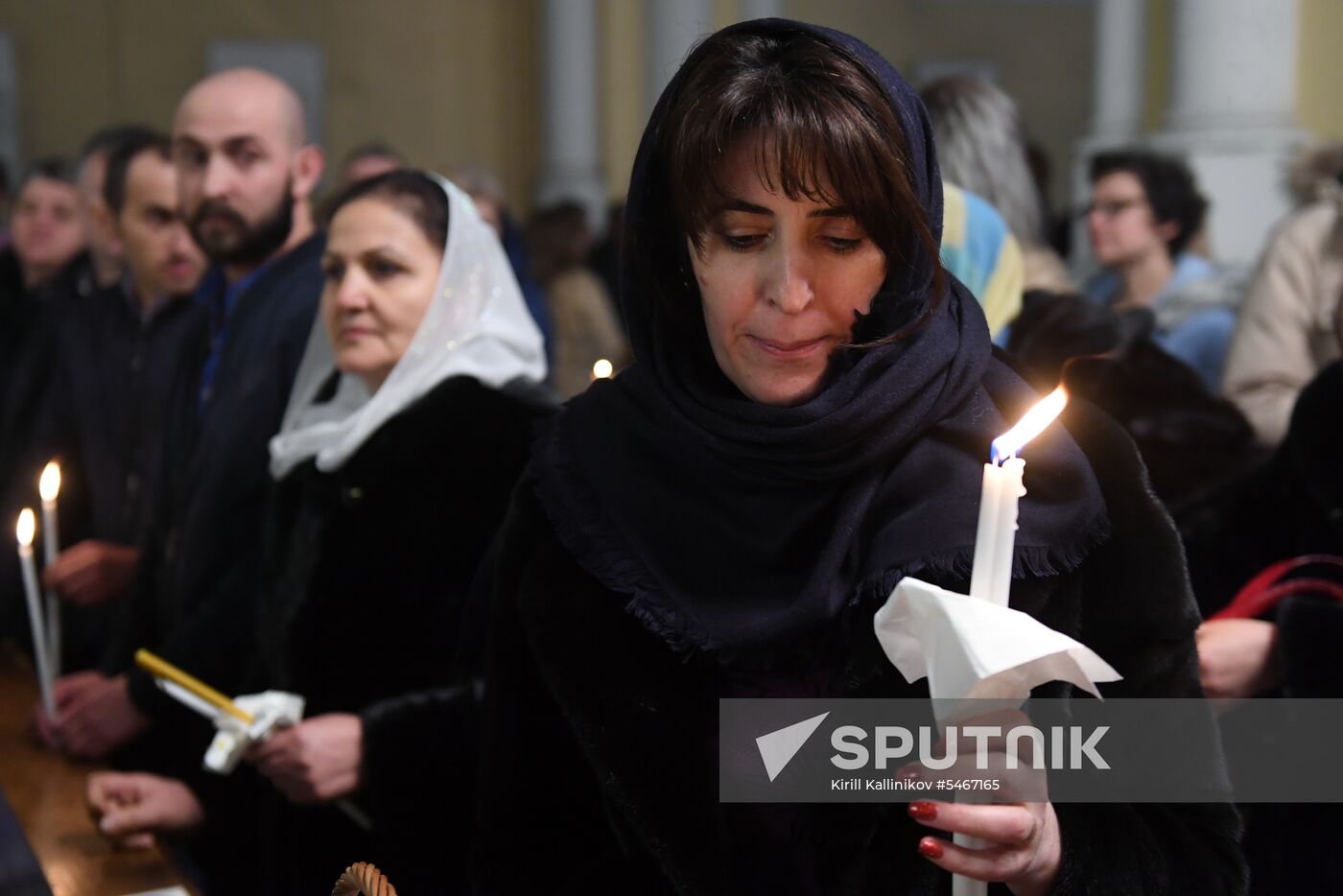 Catholic Easter celebrated in Moscow