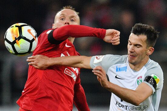 Russian Football Premier League. Spartak vs. Tosno