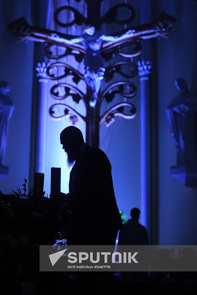 Catholic Easter celebrated in Moscow