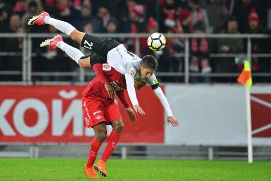 Russian Football Premier League. Spartak vs. Tosno