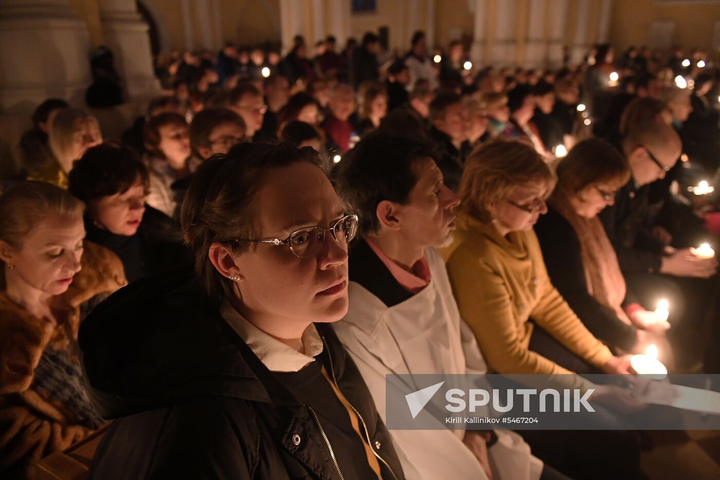 Catholic Easter celebrated in Moscow