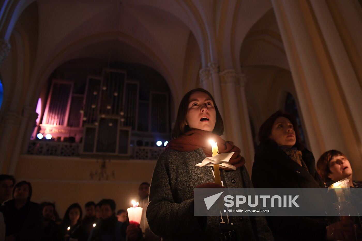 Catholic Easter celebrated in Moscow