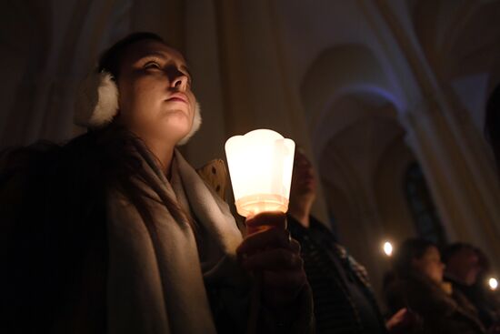 Catholic Easter celebrated in Moscow