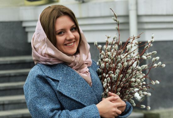 Palm Sunday celebrated in Russia