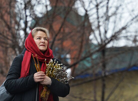 Palm Sunday celebrated in Russia