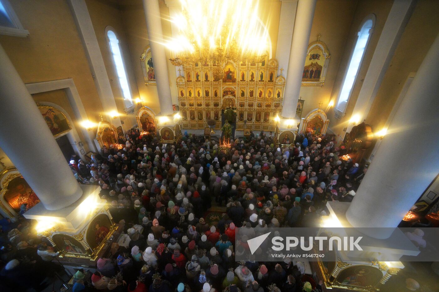 Palm Sunday celebrated in Russia