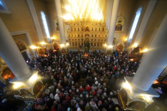 Palm Sunday celebrated in Russia