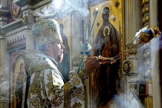 Palm Sunday celebrated in Russia