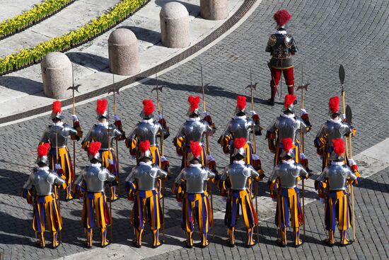 Easter mass in Vatican