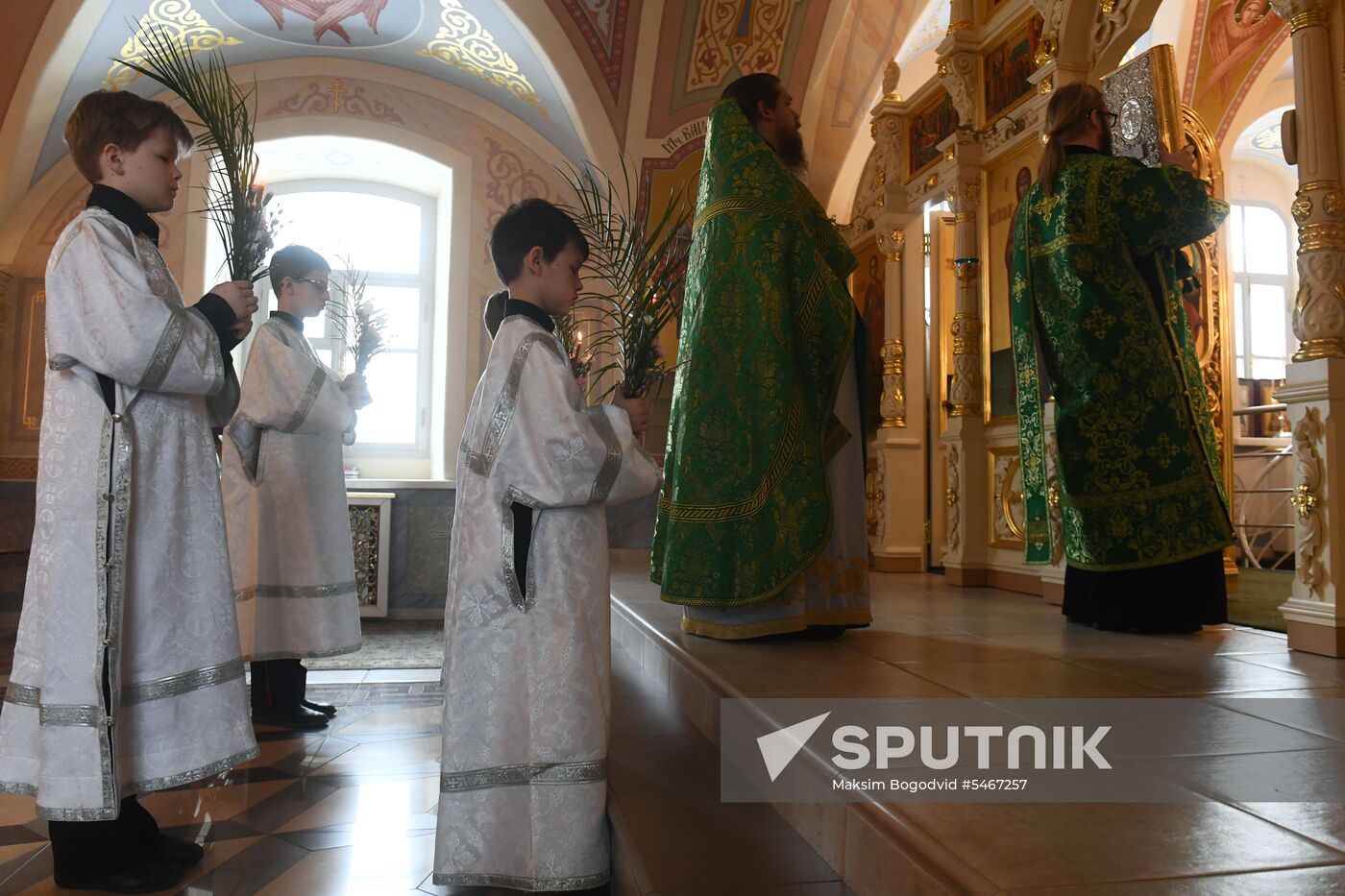 Palm Sunday celebrated in Russia