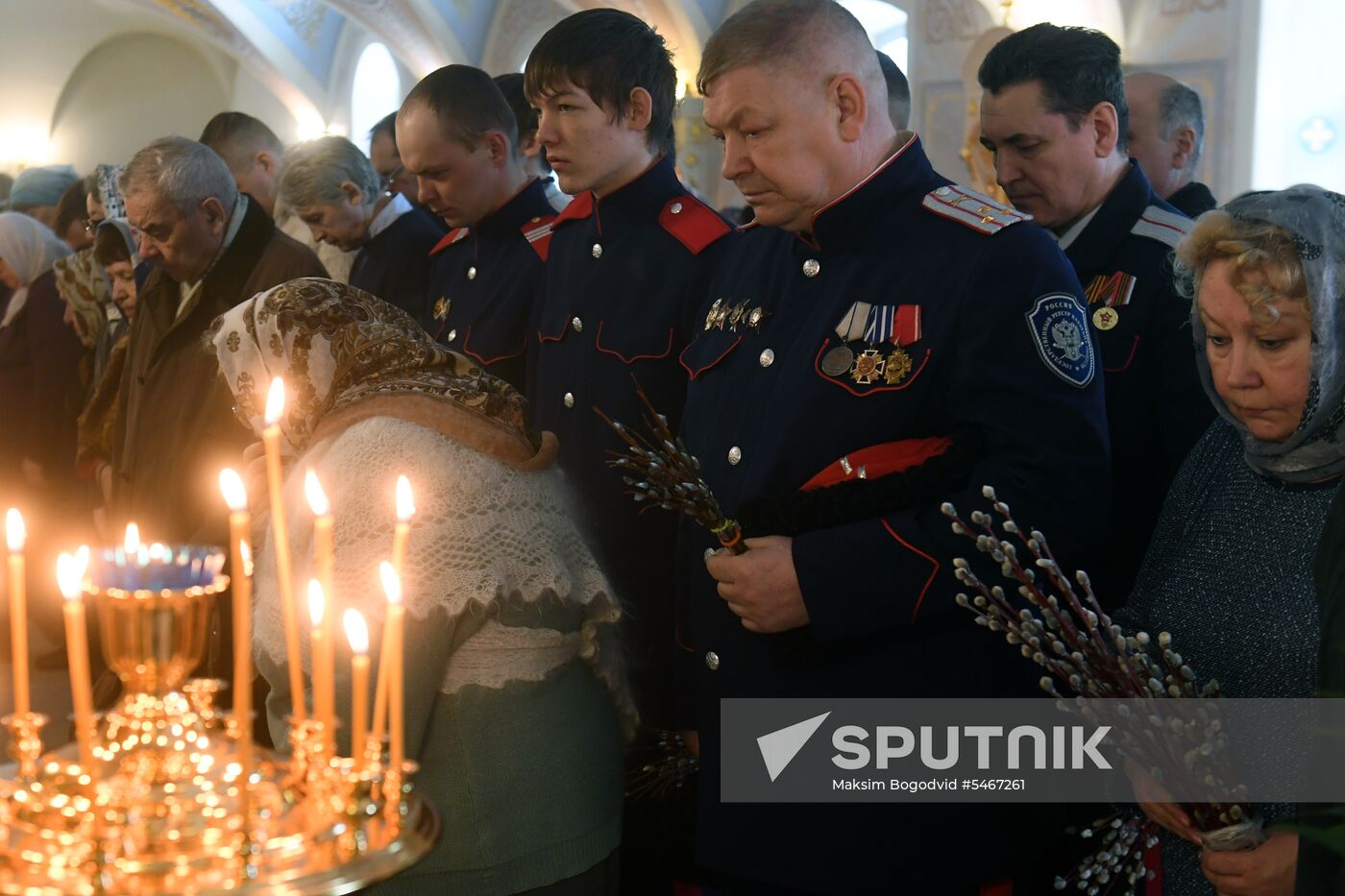 Palm Sunday celebrated in Russia