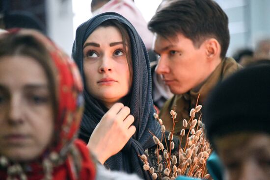 Palm Sunday celebrated in Russia