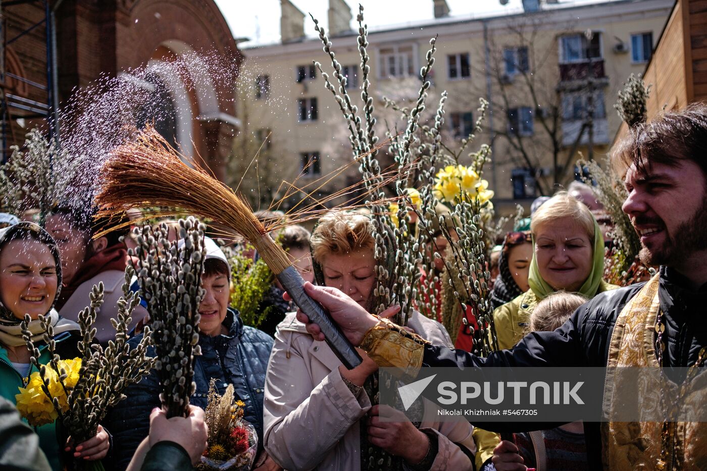 Palm Sunday celebrated in Russia