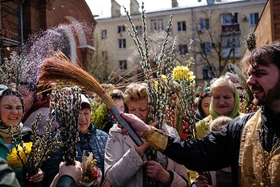 Palm Sunday celebrated in Russia