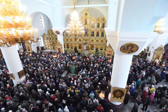 Palm Sunday celebrated in Russia